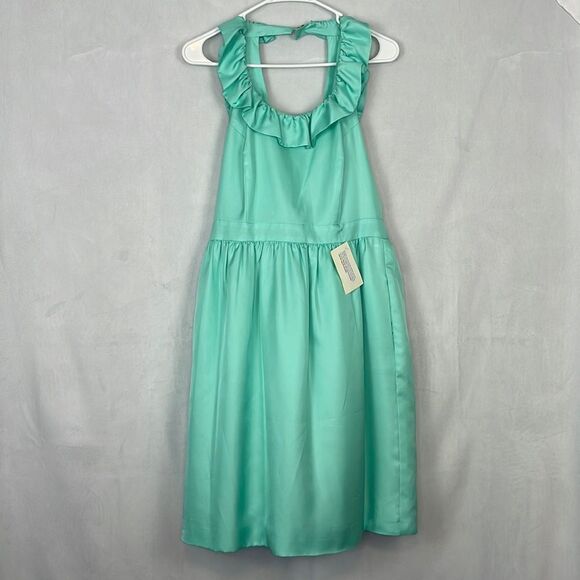 Kirribilla Tinsley Dress. Color Mint. 100% Silk. Size 8. New With Tags. - Picture 3 of 13